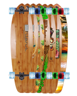40" X 10" BAMBOO KICKTAIL COMPLETE OR DECK