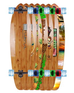 40" X 10" BAMBOO KICKTAIL COMPLETE OR DECK